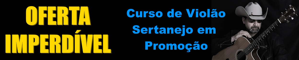 Curso Especial de Violão Sertanejo